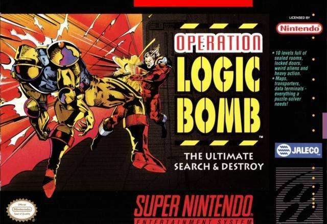 Operation Logic Bomb (Super Nintendo) - Game Manual Only