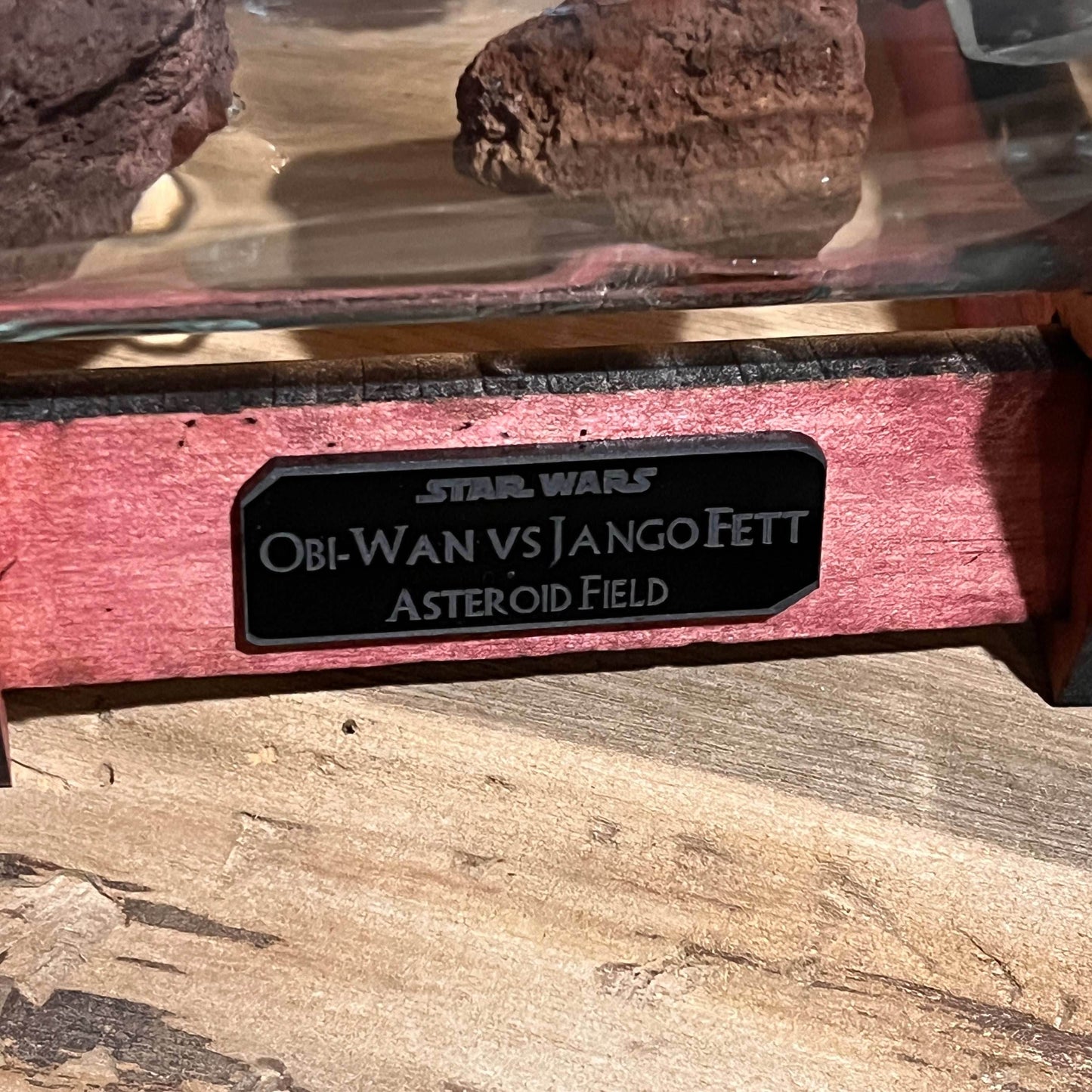 Star Wars Obi-Wan vs Jango Fett in a Bottle - 