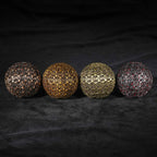 50mm red copper 3D Dragon Ball DND dice metal hollow D100 dice