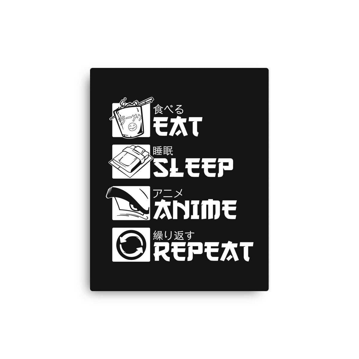Rinse and Repeat - None / Red / 12x16