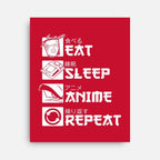 Rinse and Repeat - None / Red / 12x16