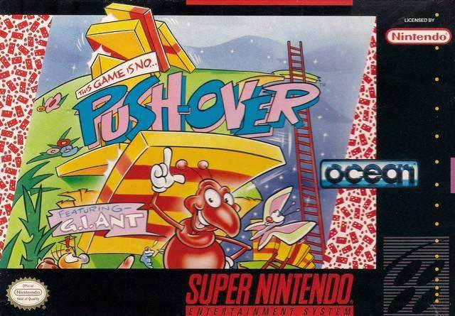 Push-Over (Super Nintendo) - Game Manual Only