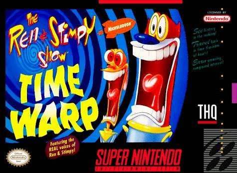 The Ren and Stimpy Show Time Warp (Super Nintendo) - Game Manual Only
