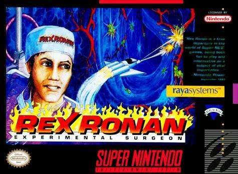 Rex Ronan Experimental Surgeon (Super Nintendo) - Game Manual Only