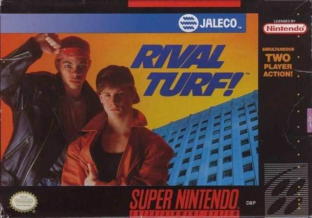 Rival Turf (Super Nintendo) - Game Manual Only