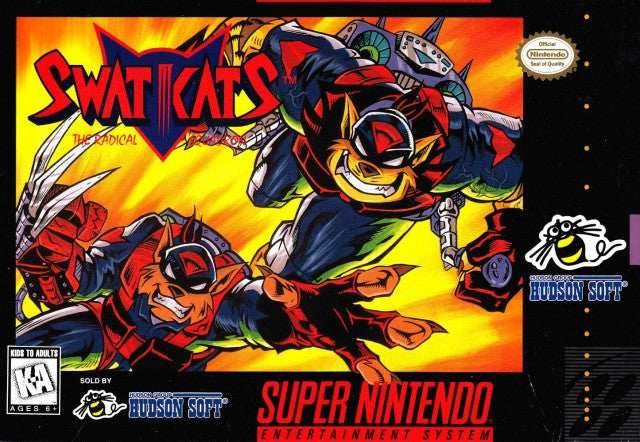 SWAT Kats: The Radical Squadron (Super Nintendo) - Game Manual Only