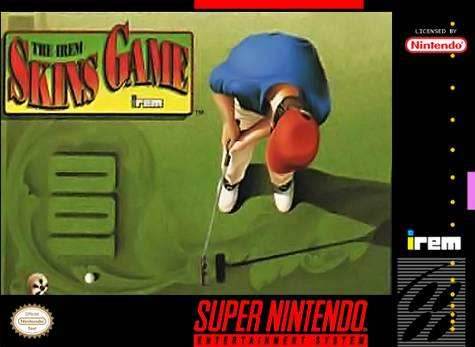 The Irem Skins Game (Super Nintendo) - Game Manual Only