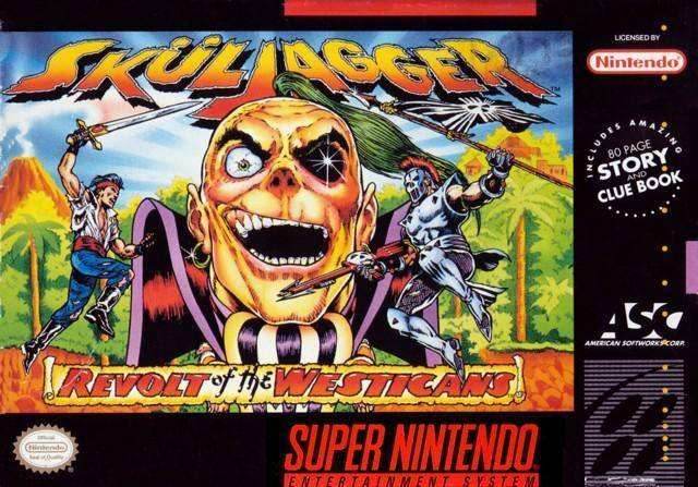 Skuljagger (Super Nintendo) - Game Manual Only