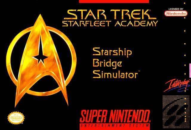 Star Trek: Starfleet Academy (Super Nintendo) - Game Manual Only