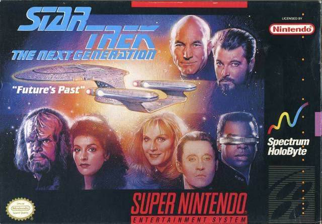 Star Trek: The Next Generation - Future's Past With Original Box (Super Nintendo) - Game Manual Only