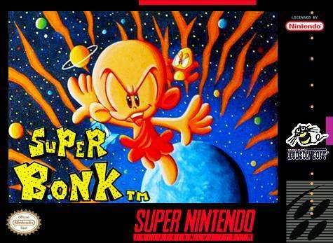 Super Bonk (Super Nintendo) - Game Manual Only
