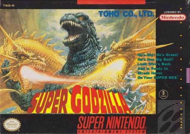 Super Godzilla (Super Nintendo) - Game Manual Only