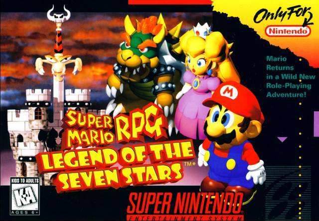 Super Mario RPG: Legend of the Seven Stars (Super Nintendo) - Game Manual Only