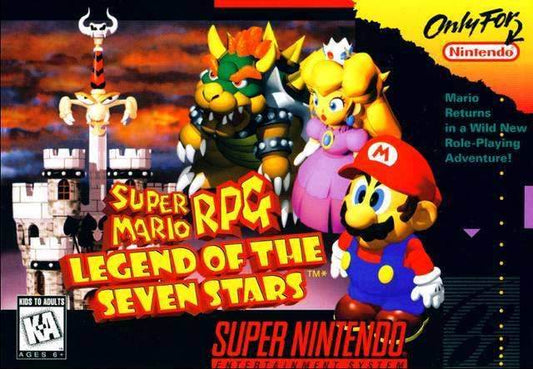 Super Mario RPG: Legend of the Seven Stars (Super Nintendo) - Game Manual Only