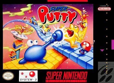 Super Putty (Super Nintendo) - Game Manual Only