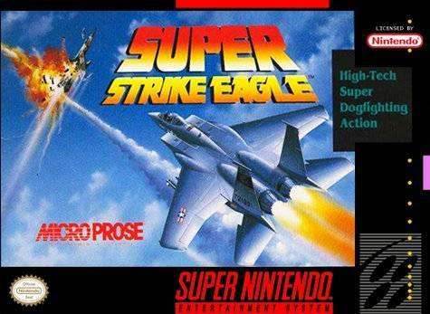 Super Strike Eagle (Super Nintendo) - Game Only