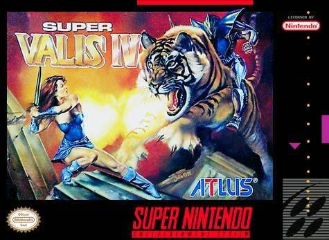 Super Valis IV (Super Nintendo) - Game Manual Only