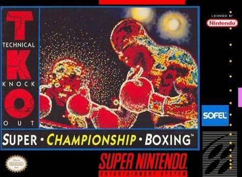 TKO Super Championship Boxing (Super Nintendo) - Game Manual Only