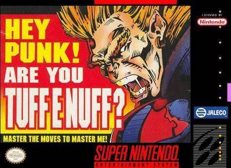 Tuff E Nuff (Super Nintendo) - Game Manual Only