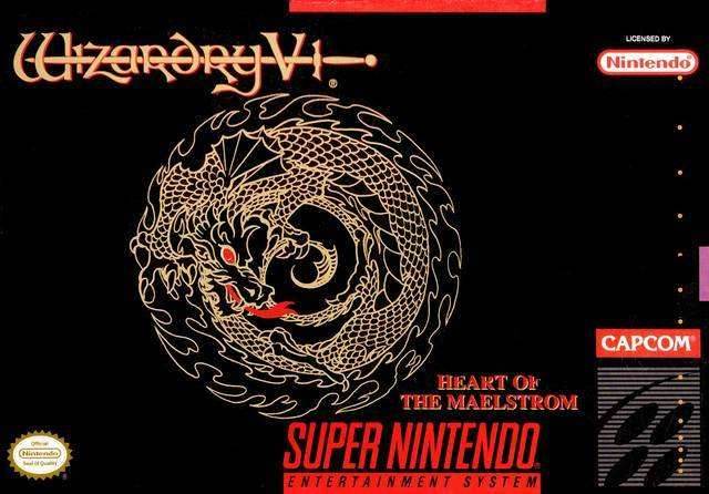 Wizardry V Heart of the Maelstrom (Super Nintendo) - Game Manual Only