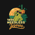 1000 Needless Worries - Mens / Turquoise / S