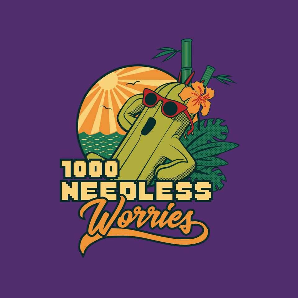 1000 Needless Worries - Mens / Turquoise / S