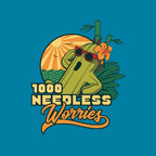 1000 Needless Worries - Mens / Turquoise / S
