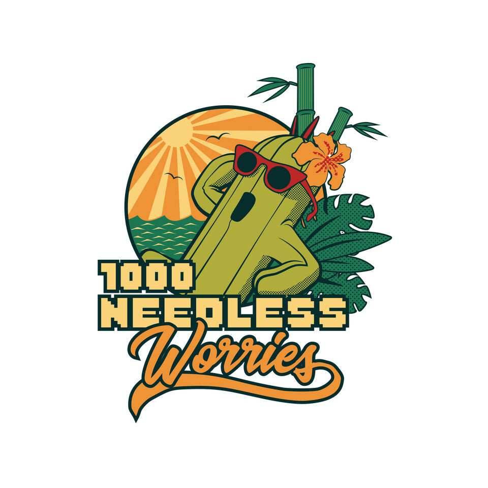 1000 Needless Worries - Mens / Turquoise / S