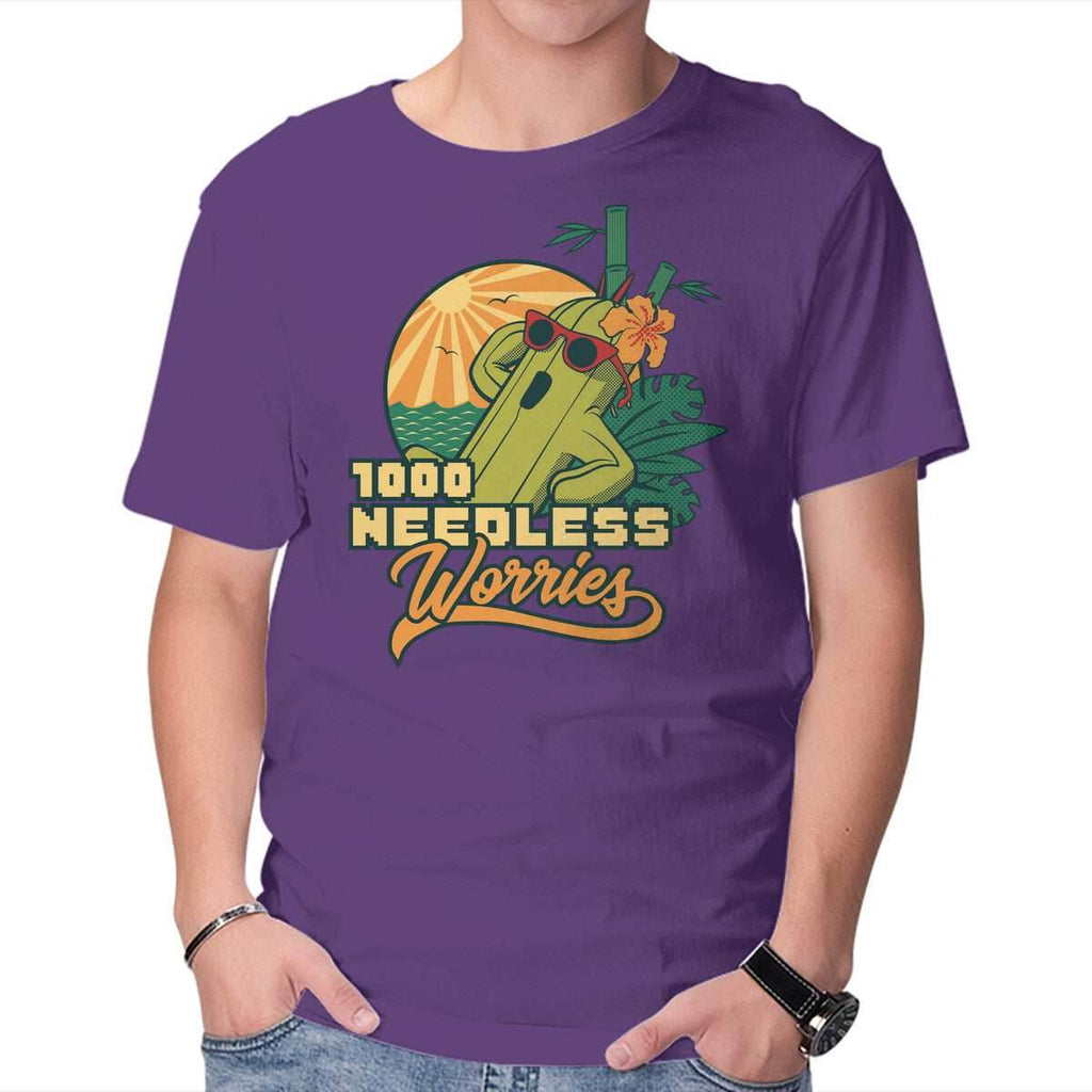 1000 Needless Worries - Mens / Purple / S