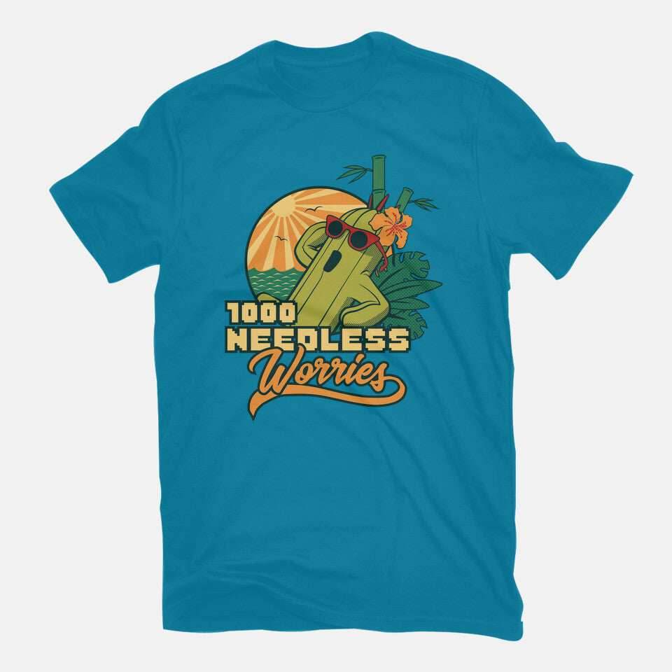 1000 Needless Worries - Mens / Turquoise / S