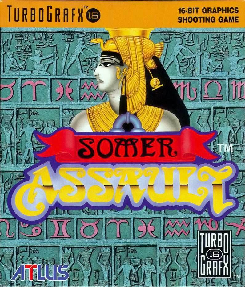 Somer Assult (TurboGrafx-16) - Game Manual Only