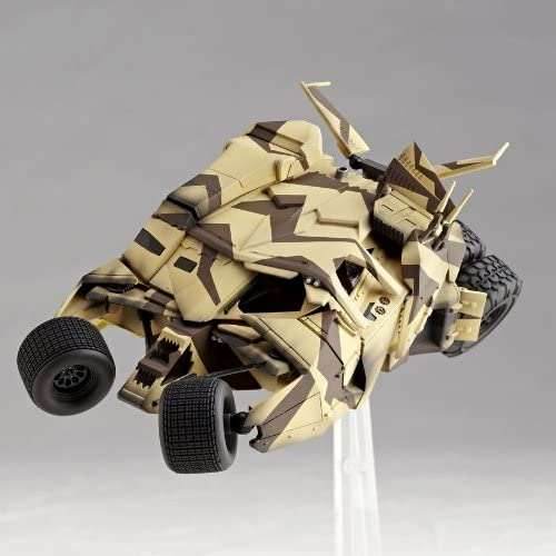 Kaiyodo Sci-Fi Revoltech #047: Batmobile Camouflage Tumbler Vehicle Figure - 