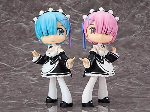Fine Clover Re:Zero - Starting Life in Another World: Yurumari Rem & Ram Soft Vinyl Figures - 