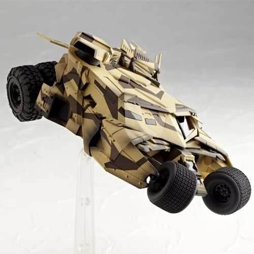 Kaiyodo Sci-Fi Revoltech #047: Batmobile Camouflage Tumbler Vehicle Figure - 