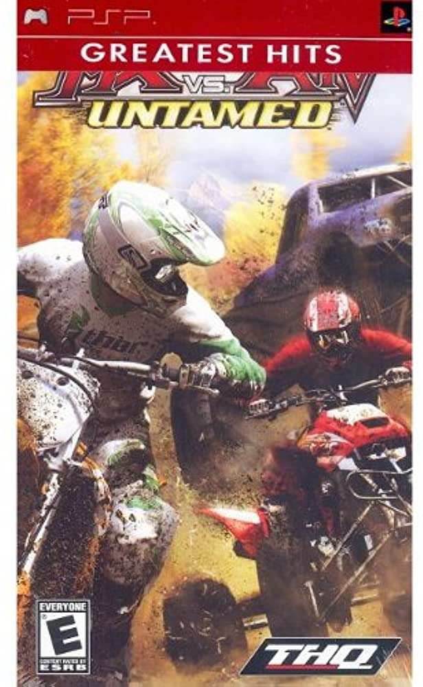 MX vs ATV Untamed (Greatest Hits) (PSP) - Game Manual Only