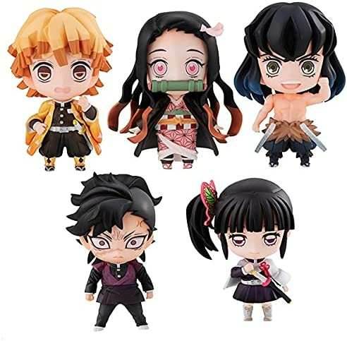 Megahouse Demon Slayer Kimetsu No Yaiba Tanjiro and Friends Mascot Set Complete Figure - 