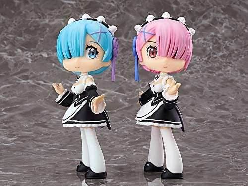 Fine Clover Re:Zero - Starting Life in Another World: Yurumari Rem & Ram Soft Vinyl Figures - 