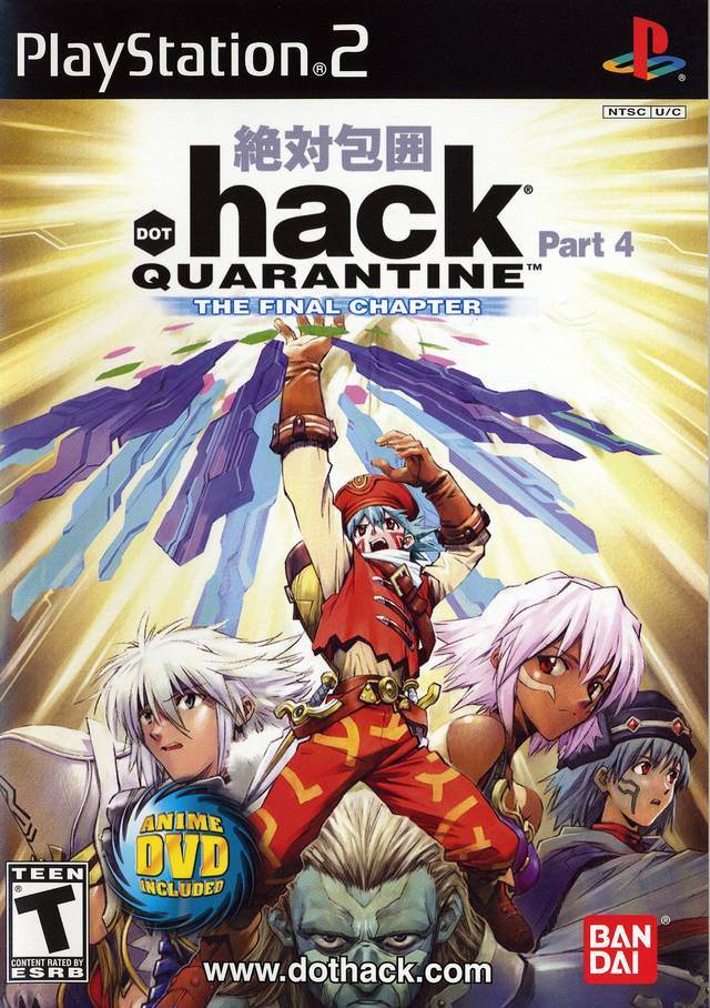 .hack//Quarantine Part 4 (Playstation 2) - Game Manual Only