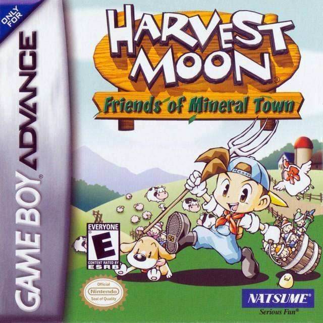 Harvest Moon: Friends Of Mineral Town (Gameboy Advance) - Game Manual Only
