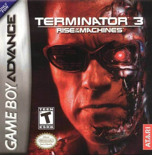 Terminator 3 Rise of the Machines (Gameboy Advance) - Game Manual Only