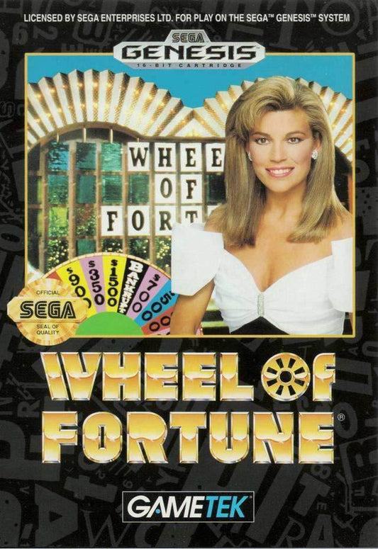 Wheel of Fortune (Sega Genesis) - Game Manual Only