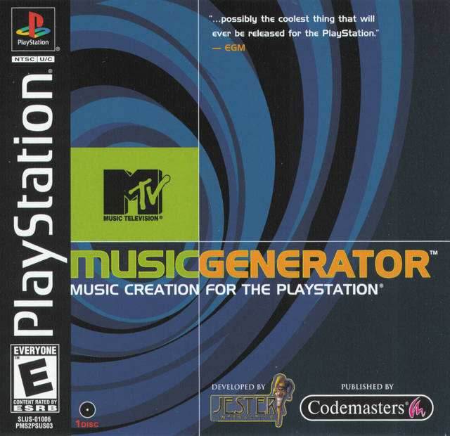 MTV Music Generator (Playstation) - Game Manual Only