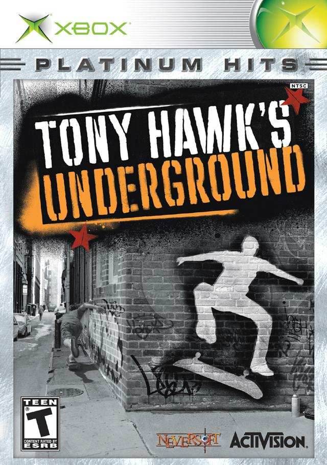 Tony Hawk's Underground (Platinum Hits) (Xbox) - Game Manual Only