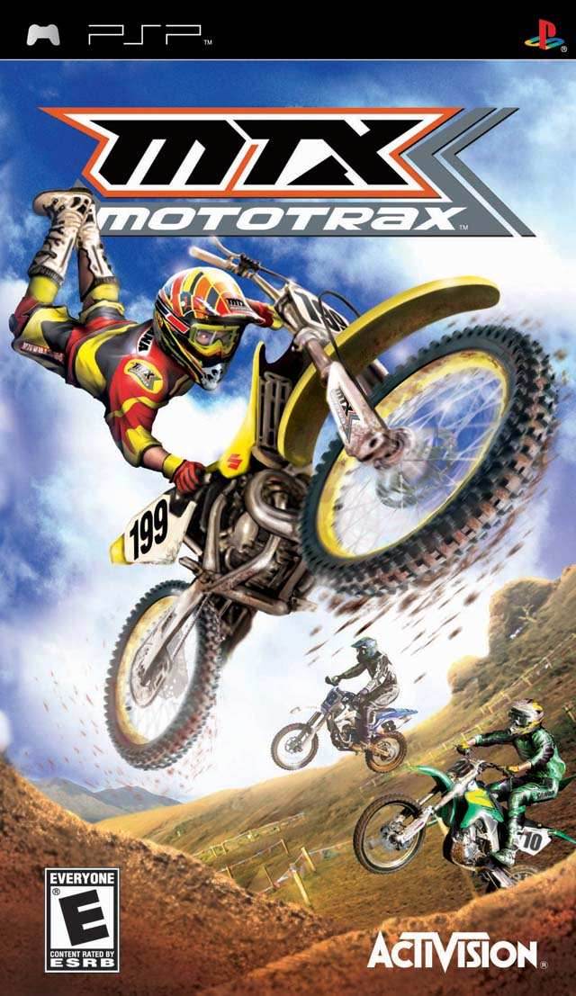 MTX Mototrax (PSP) - Game Manual Only