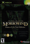 The Elder Scrolls III: Morrowind Game Of The Year Edition (Xbox) - Game Manual Only