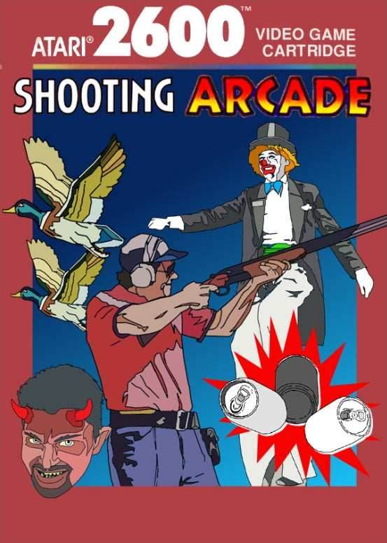 Shooting Arcade (Atari 2600) - Game Manual Only