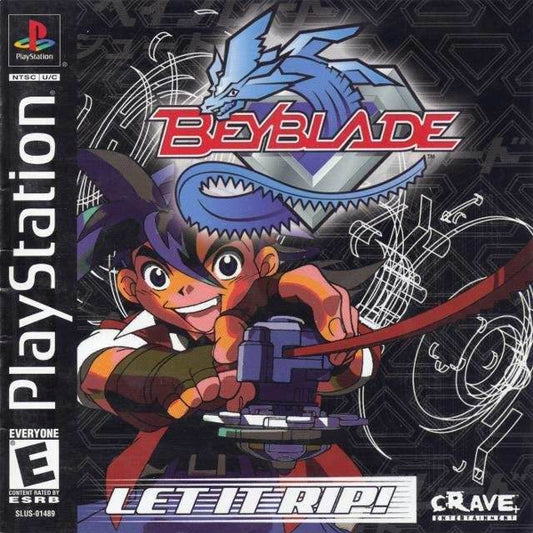 Beyblade: Let it Rip (PlayStation) - Game Manual Only