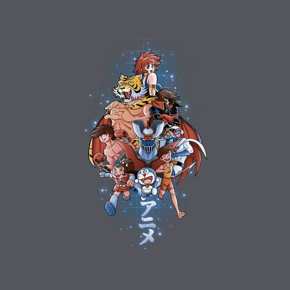 First Anime Heroes - None / Black / 12x16