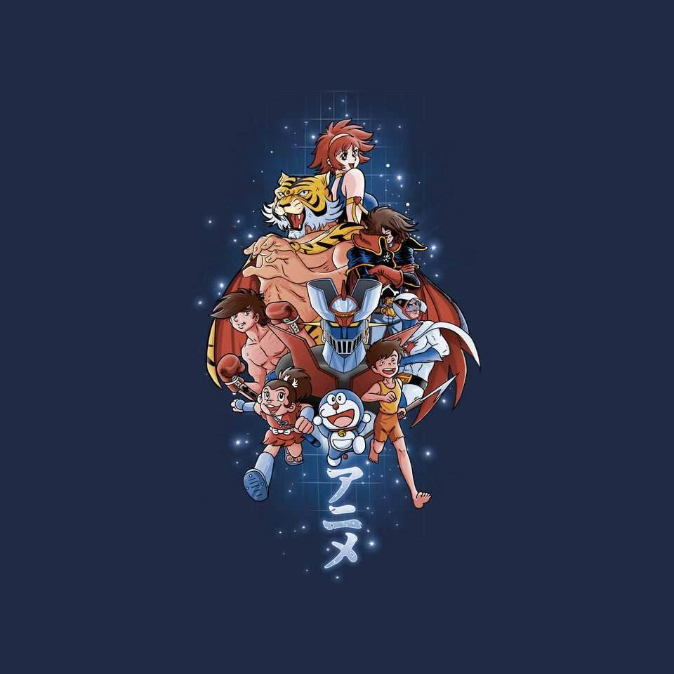 First Anime Heroes - None / Black / 12x16