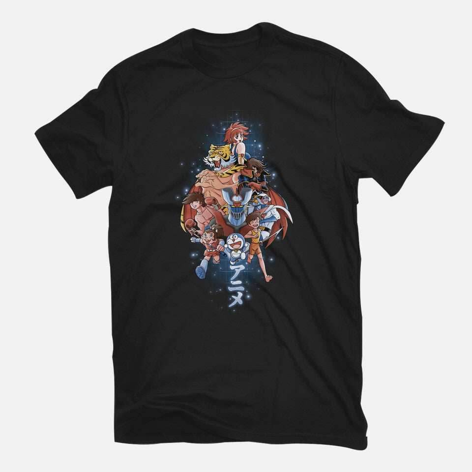 First Anime Heroes - Unisex / Black / S